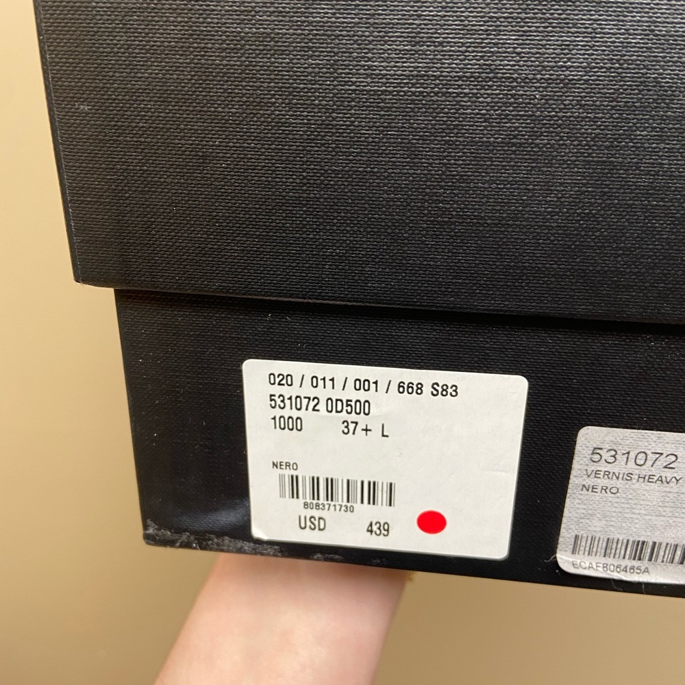 SAINT LAURENT CONNOR PATENT LEATHER CHELSEA LOAFERS - Picture 11 of 12